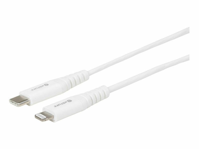 eSTUFF USB-C - Lightning Cable 1m White | Scandinavian Photo