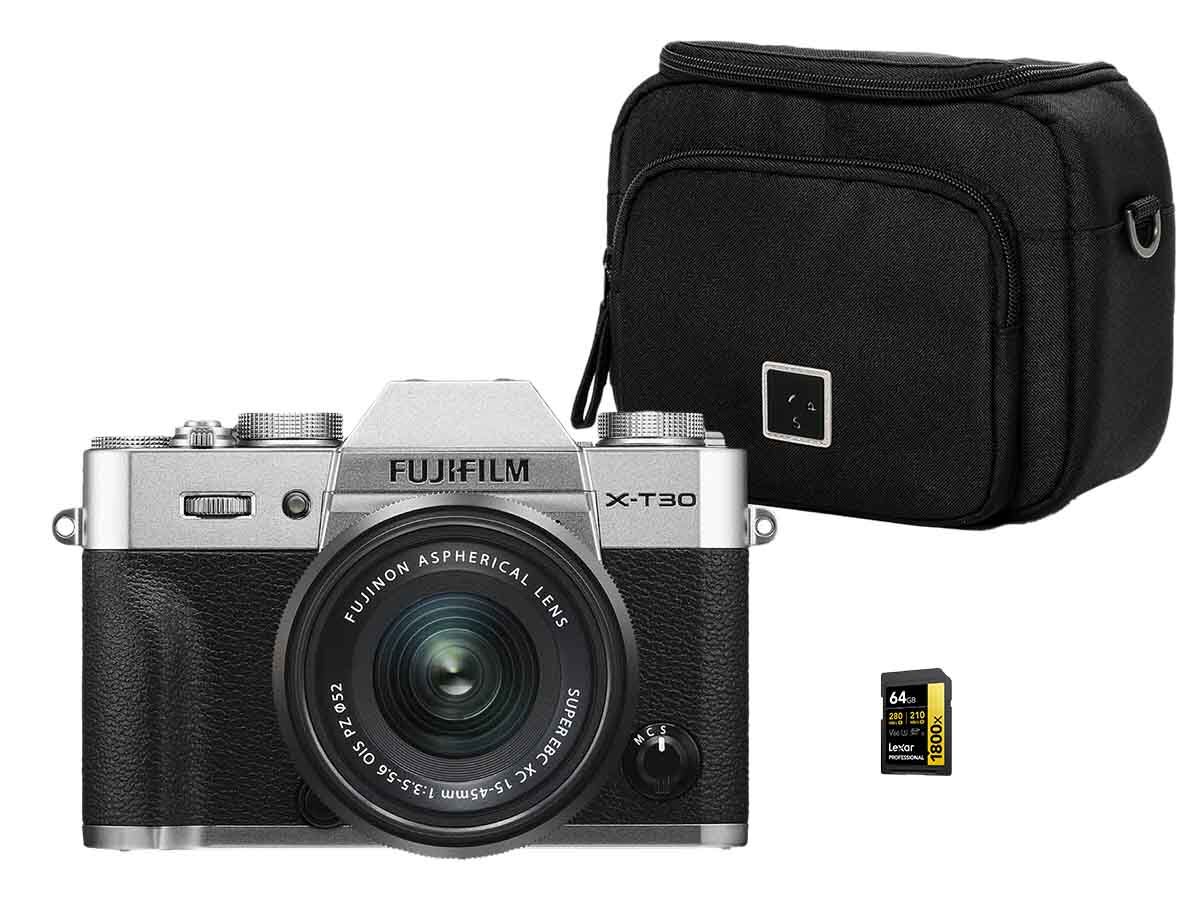 Fujifilm X-T30 II Silver + XC 15-45mm Starter Kit