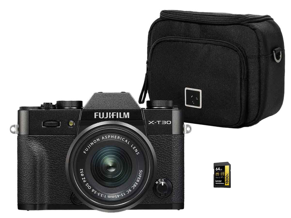 Fujifilm X-T30 II Black + XC 15-45mm Starter Kit